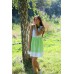 Embroidered dress "Pastel Spring"